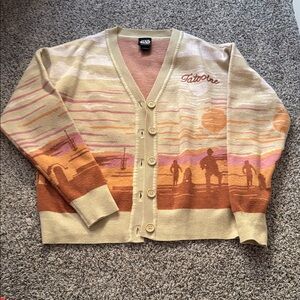 New Women’s Star Wars Multicolor Cardigan. SOLD OUT. Never worn.